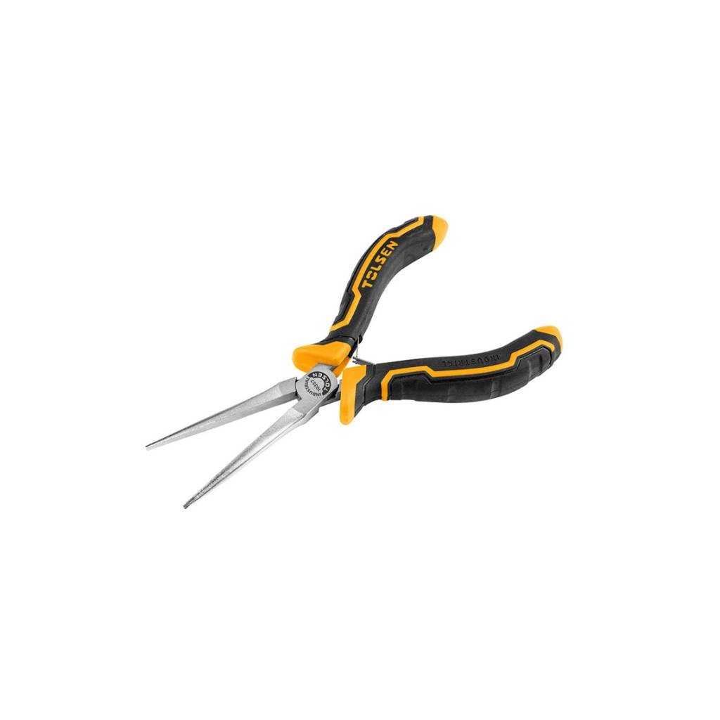 Плоскогубці Tolsen міні-тонкогуцбі 140 мм Ерго рукоятки (10357) - зображення 1