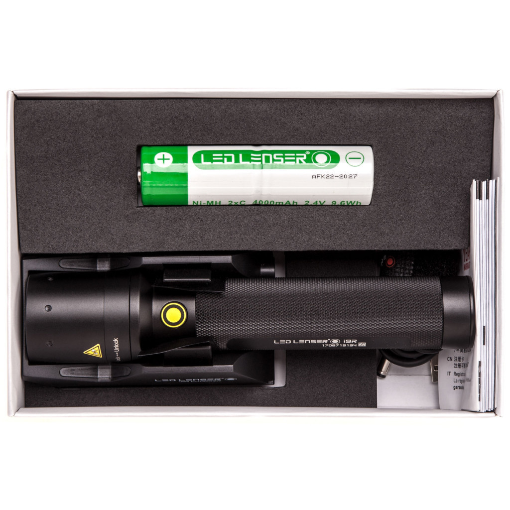 Ліхтар LedLenser I9R, заряджаємий, 400/40 (5609R) - зображення 6