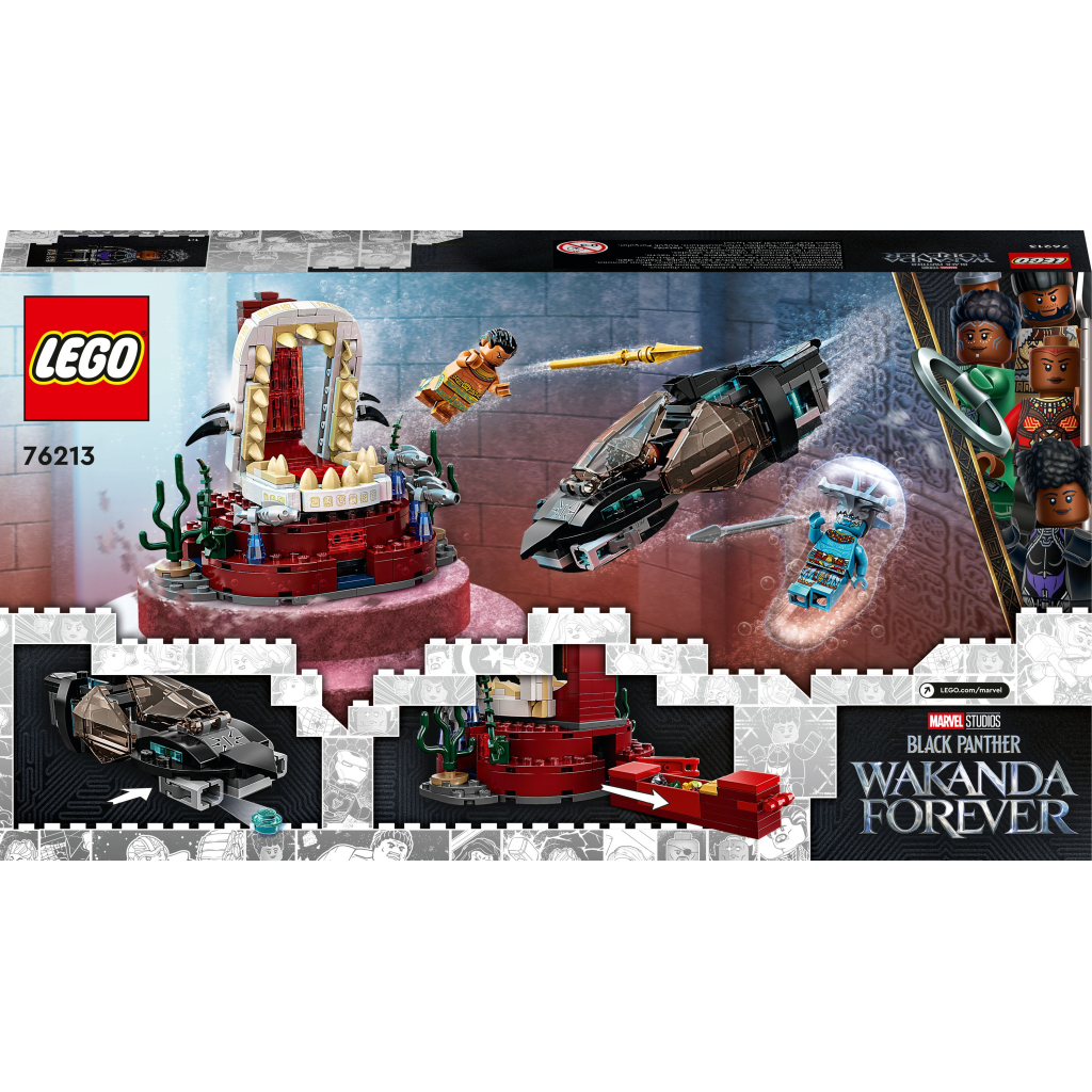 Конструктор LEGO Super Heroes Тронна зала короля Неймора 355 деталей (76213) - зображення 10