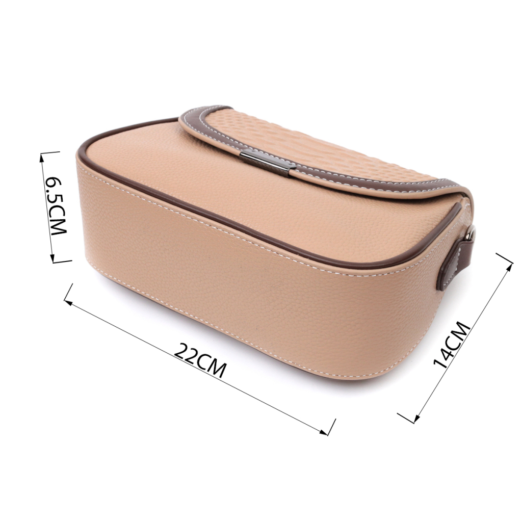 Сумка Vintage З натуральної шкіри Бежева (22373) - зображення 3