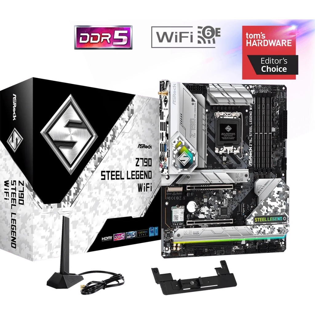 Материнська плата ASRock Z790 STEEL LEGEND WIFI - зображення 7