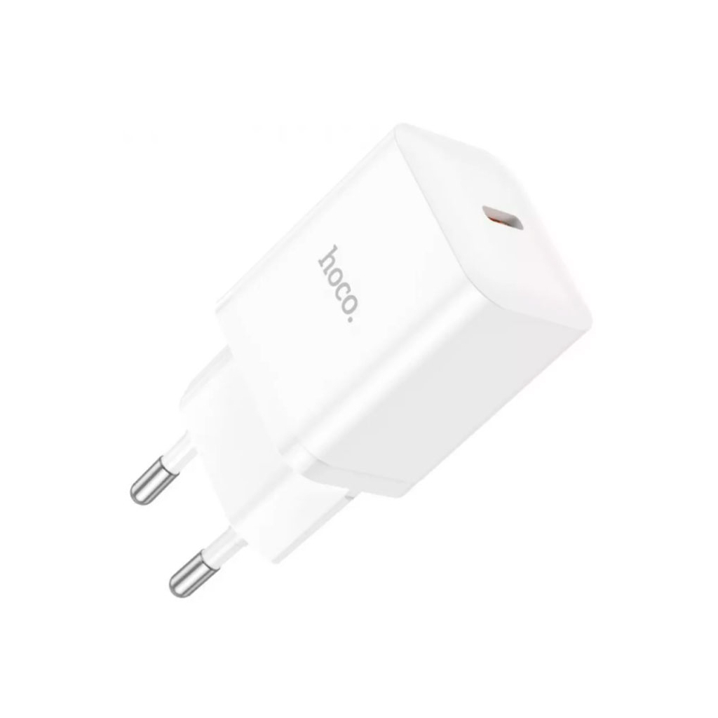 Зарядний пристрій HOCO N27 Innovative USB-C PD20W White (6931474783455) - зображення 3