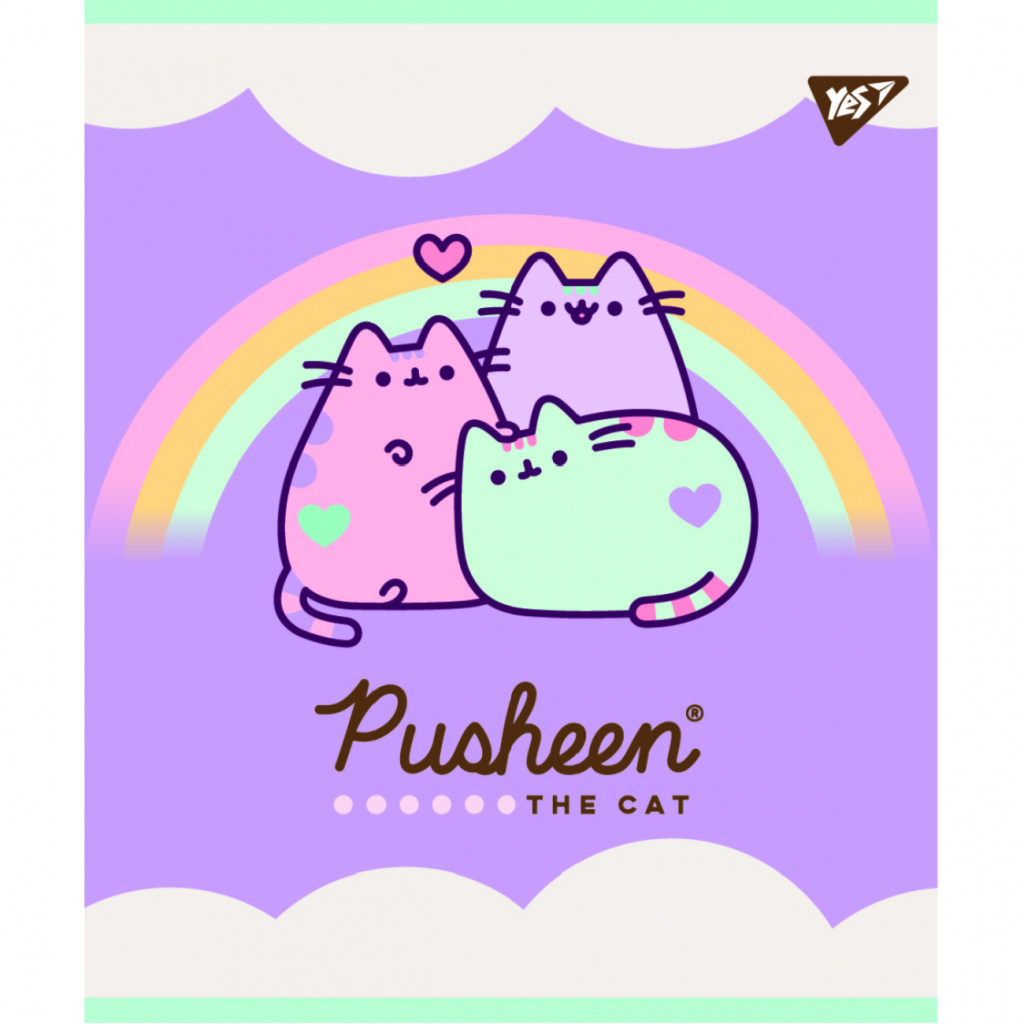 Зошит Yes А5 Pusheen 18 аркушів лінія (766826) - зображення 1