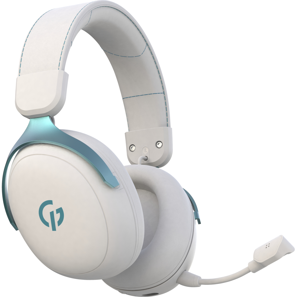 Навушники GamePro Asgard Freya Pro Wireless White/Blue (HSW201WB) - зображення 3
