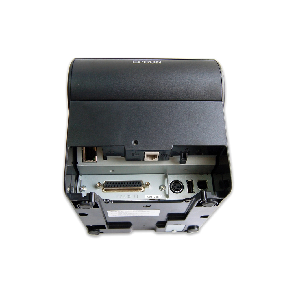 Принтер чеків Epson TM-T88VII USB, Ethernet, Serial, PS, Buzz, Black (C31CJ57112) - зображення 6