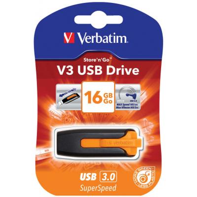 USB флеш накопичувач Verbatim 16GB Store 'n' Go USB 3.0 (49179) - зображення 5