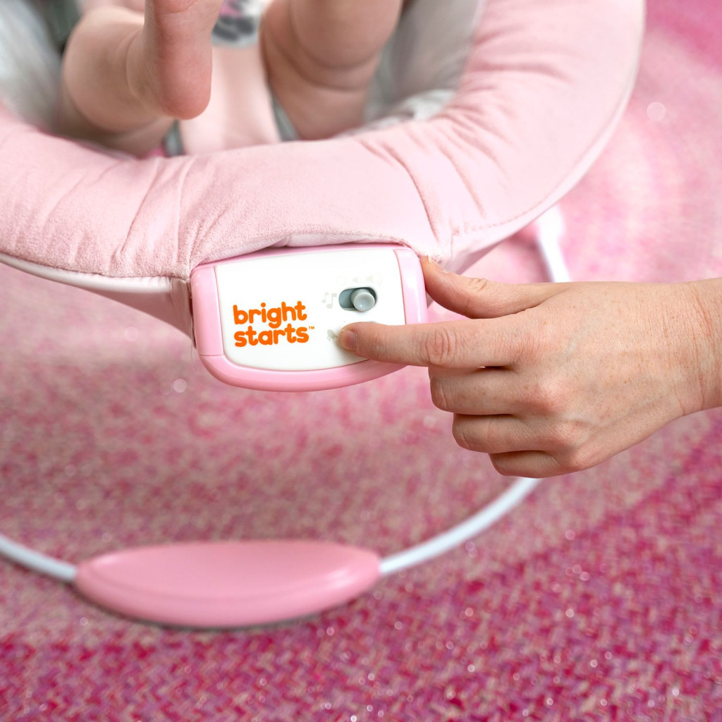 Крісло-гойдалка Bright Starts Minnie Mouse Rosy Skies (12206) - изображение 8