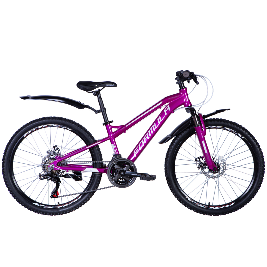 Велосипед Formula 24" Blackwood 1.0 AM DD рама-12,5" Al фіолетовий 2024 (OPS-FR-24-404) - зображення 1