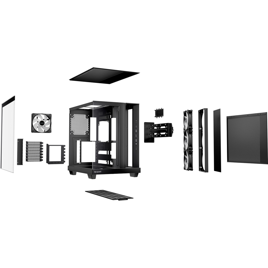 Корпус для ПК Be quiet! LIGHT BASE 500 LX black (BGW85) - зображення 7