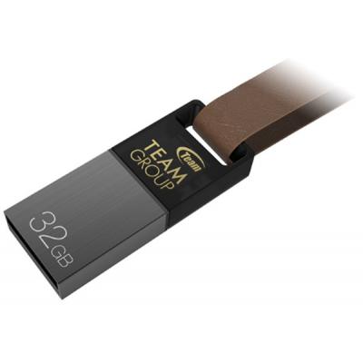 USB флеш накопичувач Team 32GB M151 Gray USB 2.0 OTG (TM15132GC01) - зображення 5