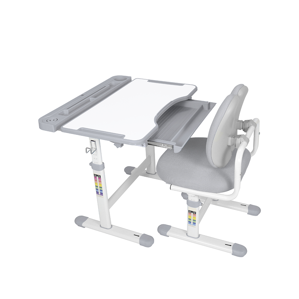 Парта зі стільцем FunDesk Vivo Grey (221892) - зображення 8