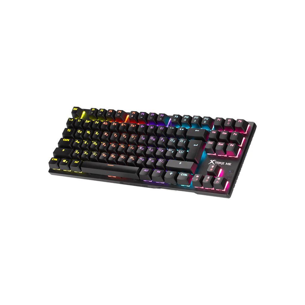 Клавіатура Xtrike ME GK-983 LED Mechanical USB UA Black (GK-983UA) - зображення 4