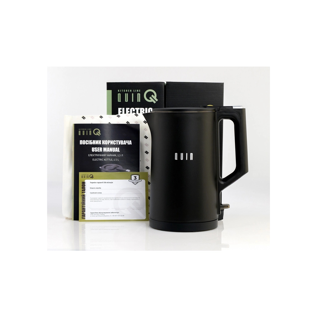 Електрочайник QUIN KTL-101 - изображение 4