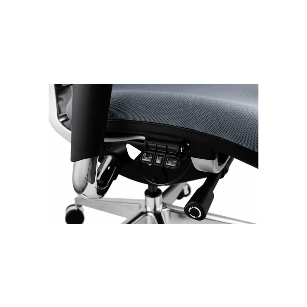 Офісне крісло GT Racer X-802 Bright Gray (X-802 Bright Gray (W-20 B-40)) - зображення 7