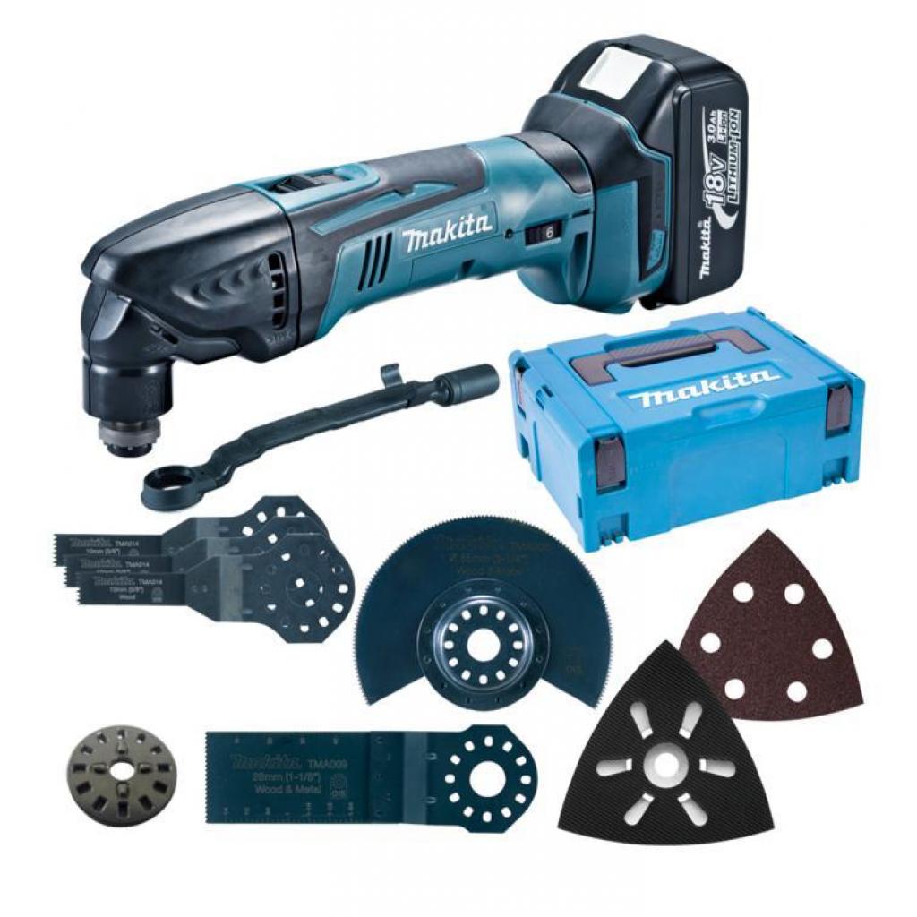 Реноватор Makita LXT, 3Аг х 2шт, Makpac + аксесуари (DTM50RFJX4) - зображення 2