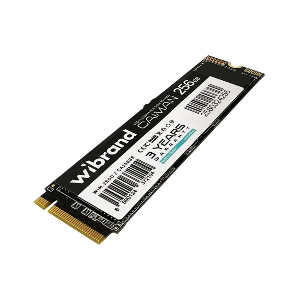 Накопичувач SSD M.2 2280 256GB Caiman Wibrand (WIM.2SSD/CA256GB) - изображение 1