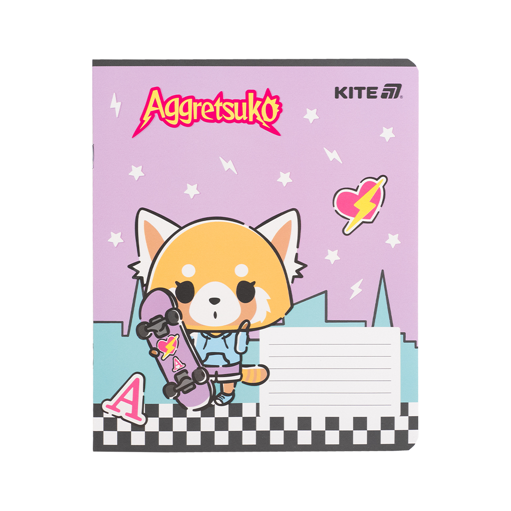 Зошит Kite Aggretsuko, 18 аркушів, клітинка (AR25-236) - зображення 9