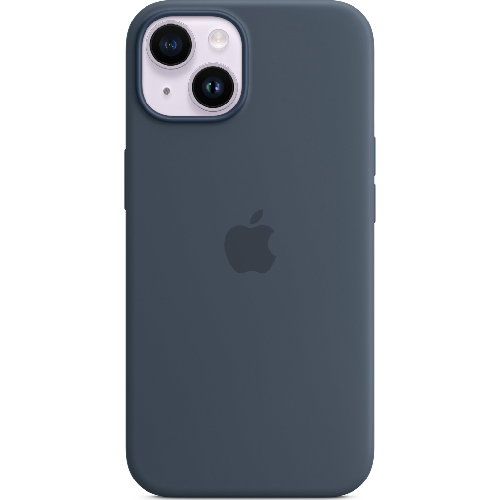 Чохол до мобільного телефона Apple iPhone 14 Plus Silicone Case with MagSafe - Storm Blue,Model A2911 (MPT53ZE/A) - зображення 1