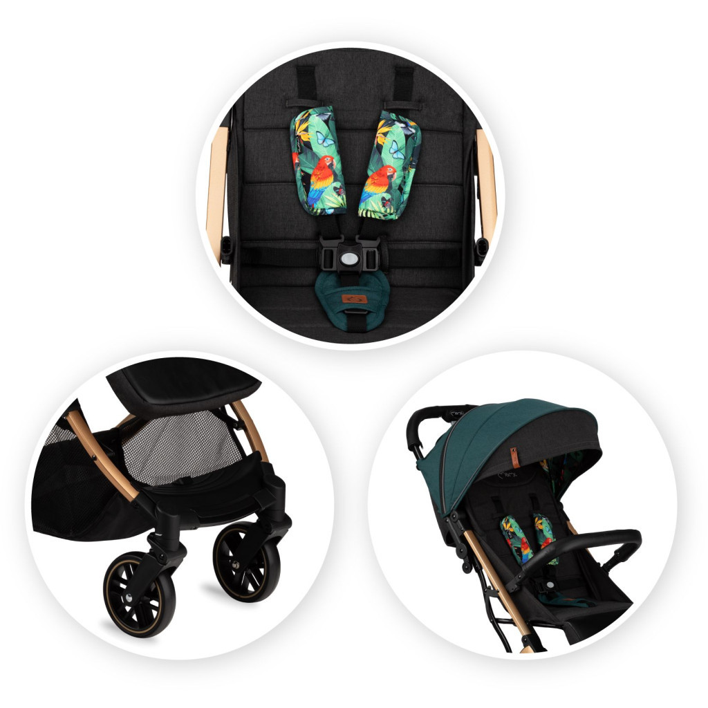 Коляска MoMi Estelle green (WOSP00019) - зображення 9