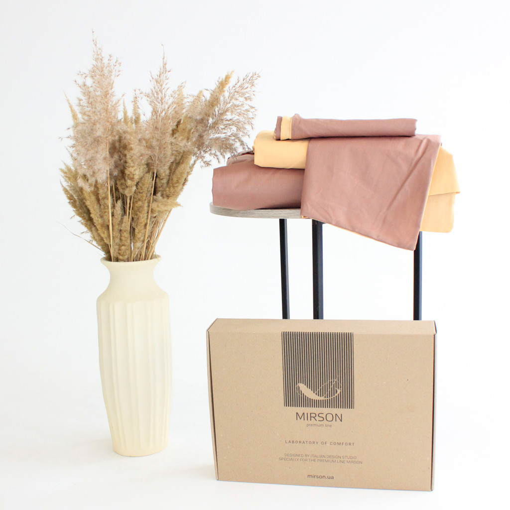 Постільна білизна MirSon Бязь Ranforce Elite Evelina (13-1027 + 15-1511) 110х140 (2200004663708) - изображение 4