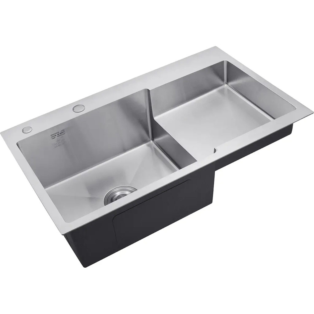 Мийка кухонна Kroner Geburstet-7848LHM (CV030021) - зображення 5