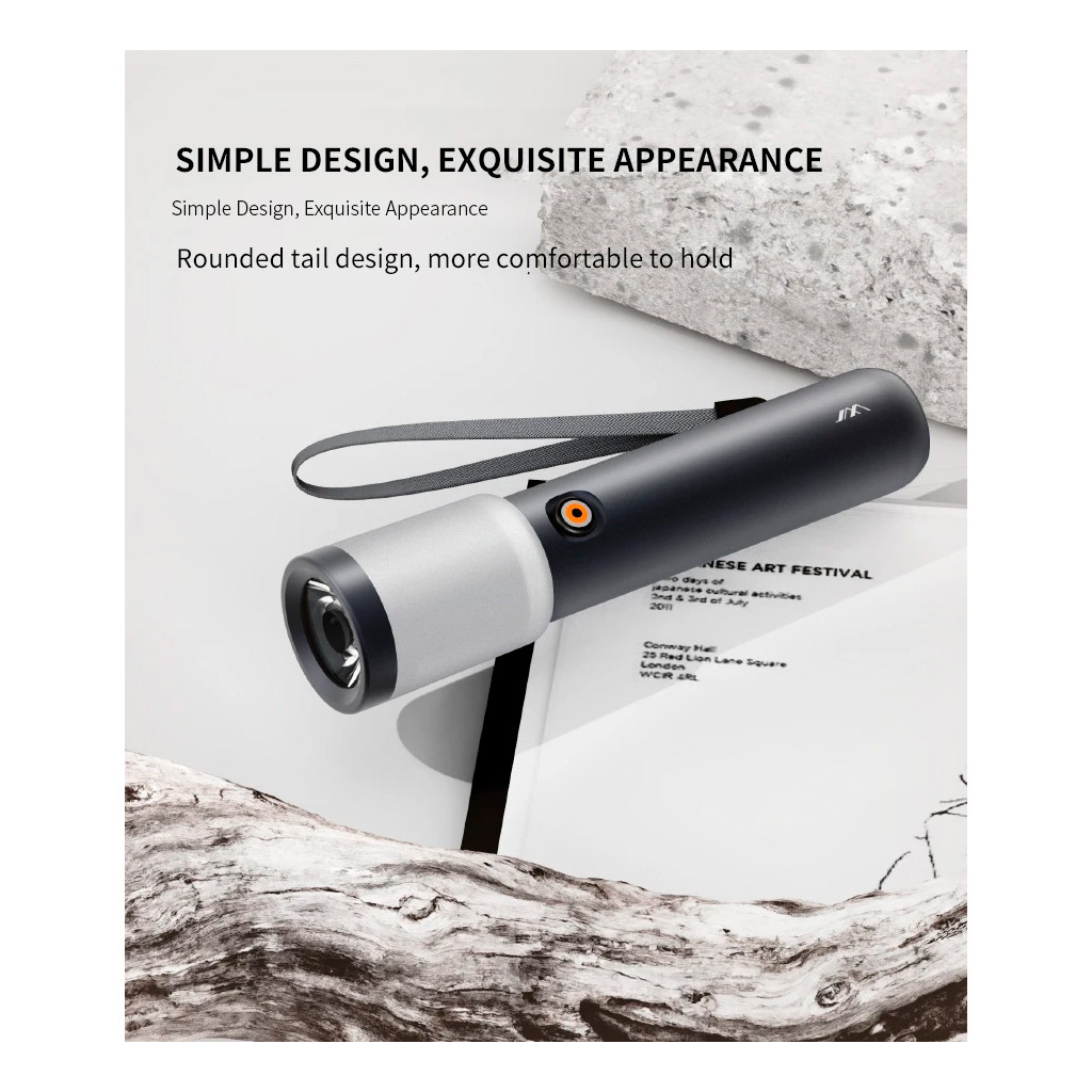 Ліхтар Xiaomi Jimihome Flashlight Black (JM-G3801) - зображення 9