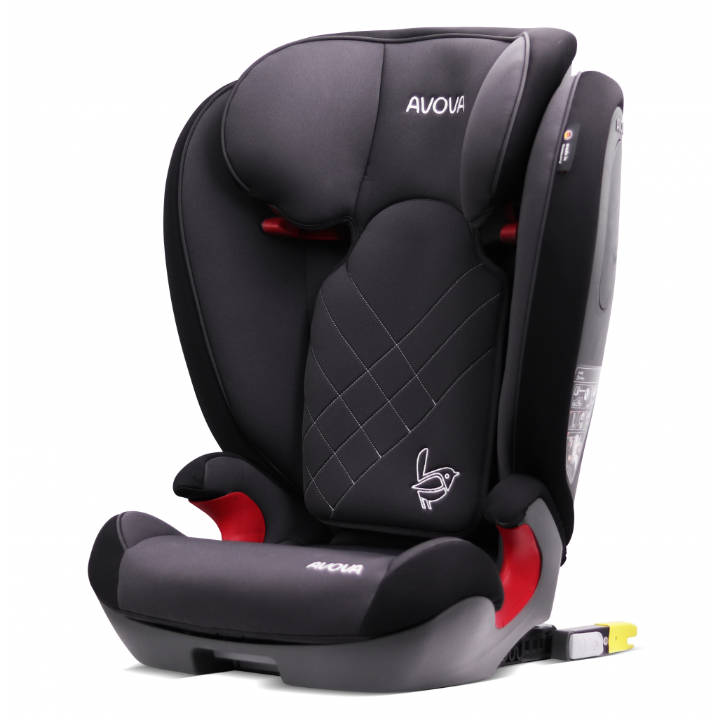 Автокрісло Avova Star Fix i-Size 15-36 кг Grey Black (4260621461154) - зображення 1
