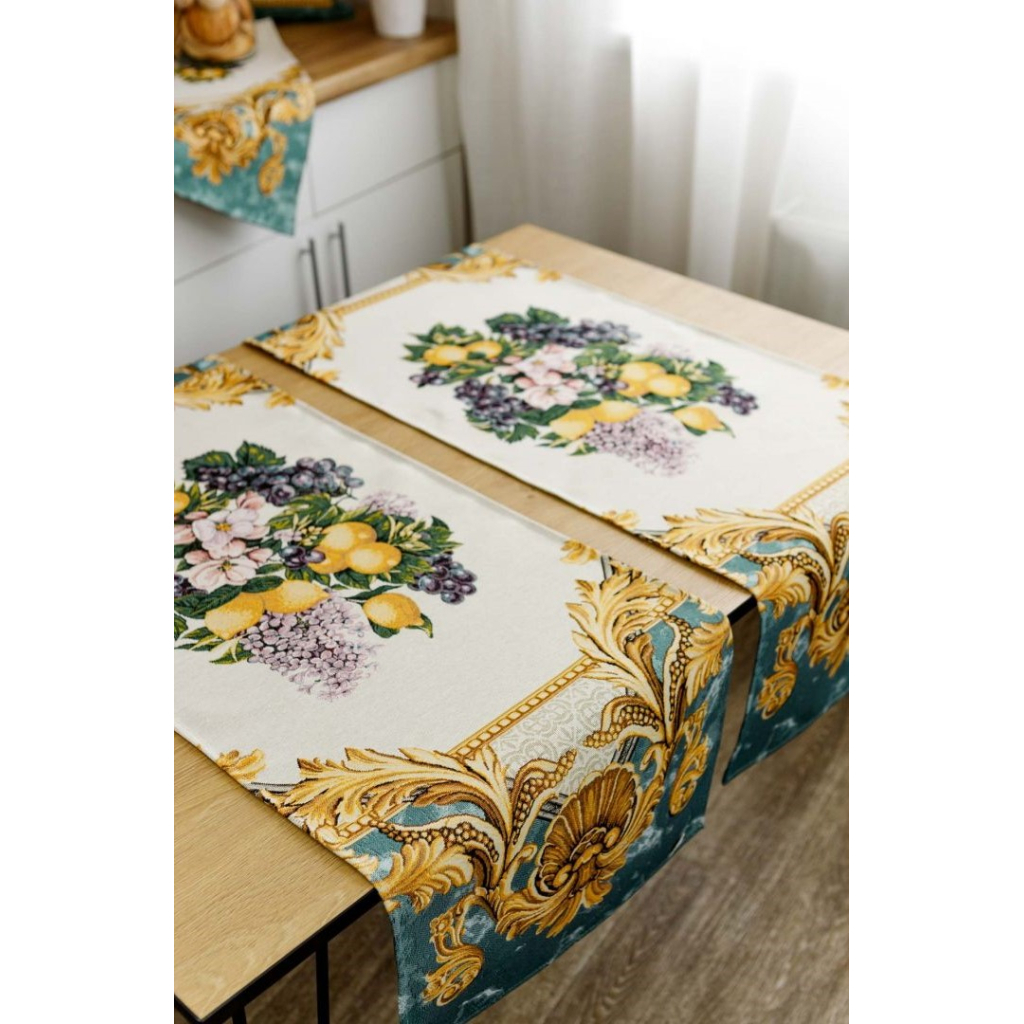 Доріжка на стіл Прованс гобеленова Verna 140х40 см (4823093447264) - зображення 2