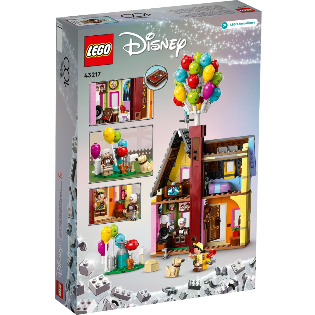 Конструктор LEGO Disney Classic Будинок Вперед і вгору 382 деталі (43217) - зображення 7
