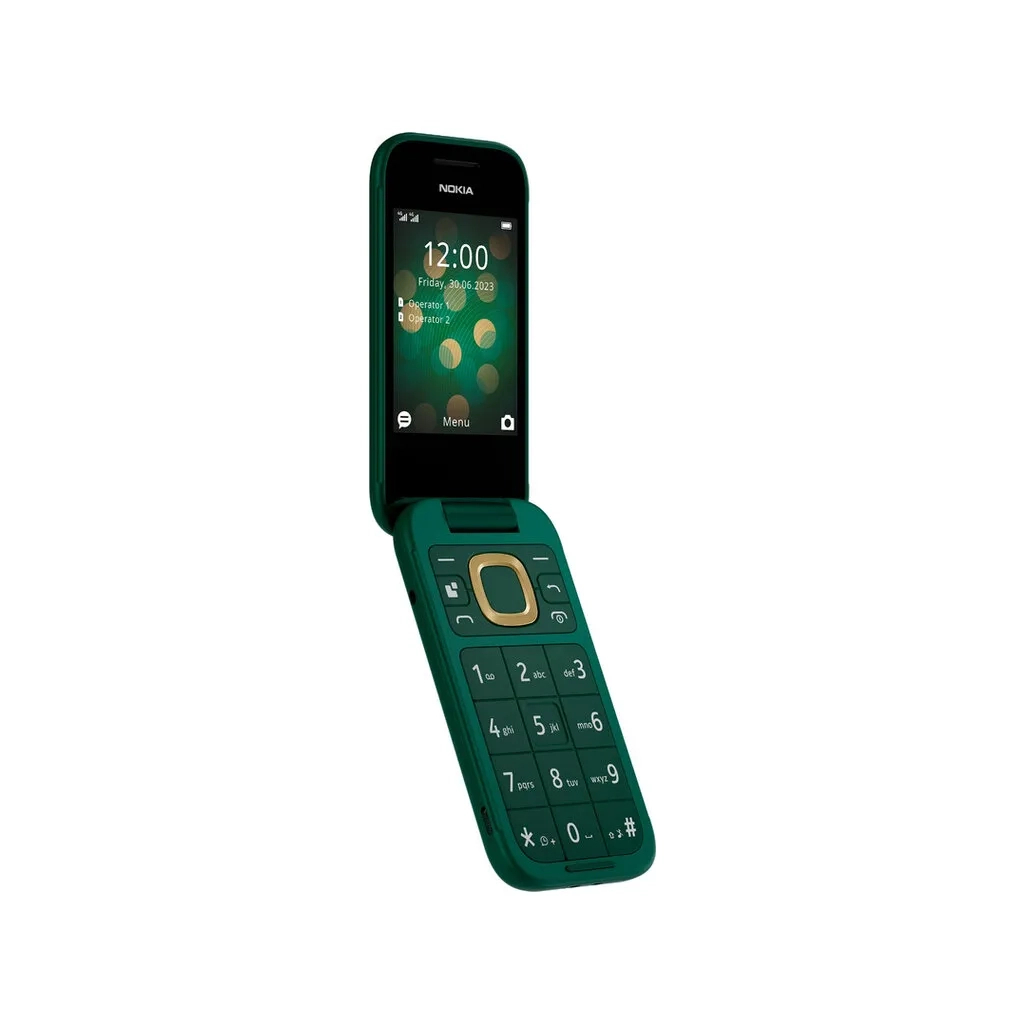 Мобільний телефон Nokia 2660 Flip Green - зображення 9