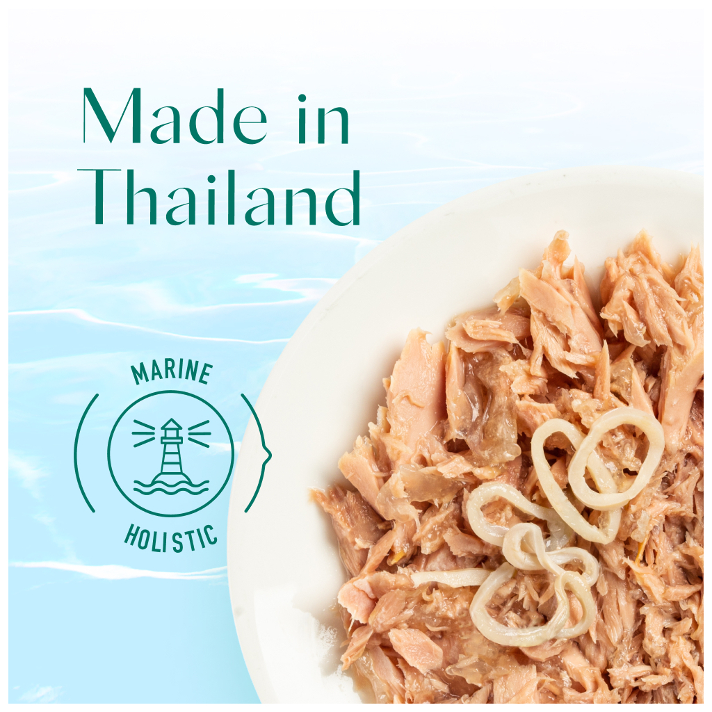 Консерви для котів Optimeal Beauty Podium смугастий тунець у соусі з кальмарами 70 г (4820215366243) - зображення 3