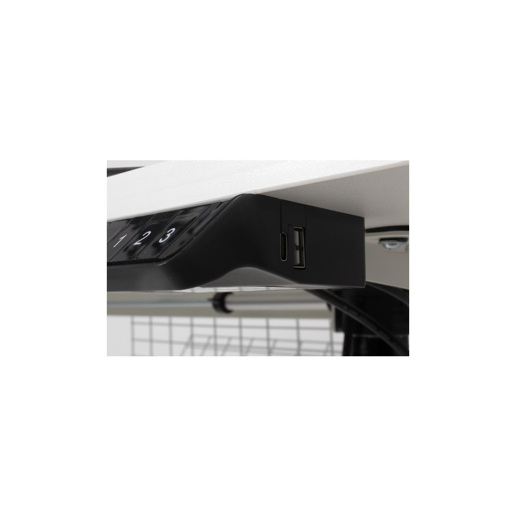 Комп'ютерний стіл Barsky StandUp white 1200*600 (BST-02) - зображення 9