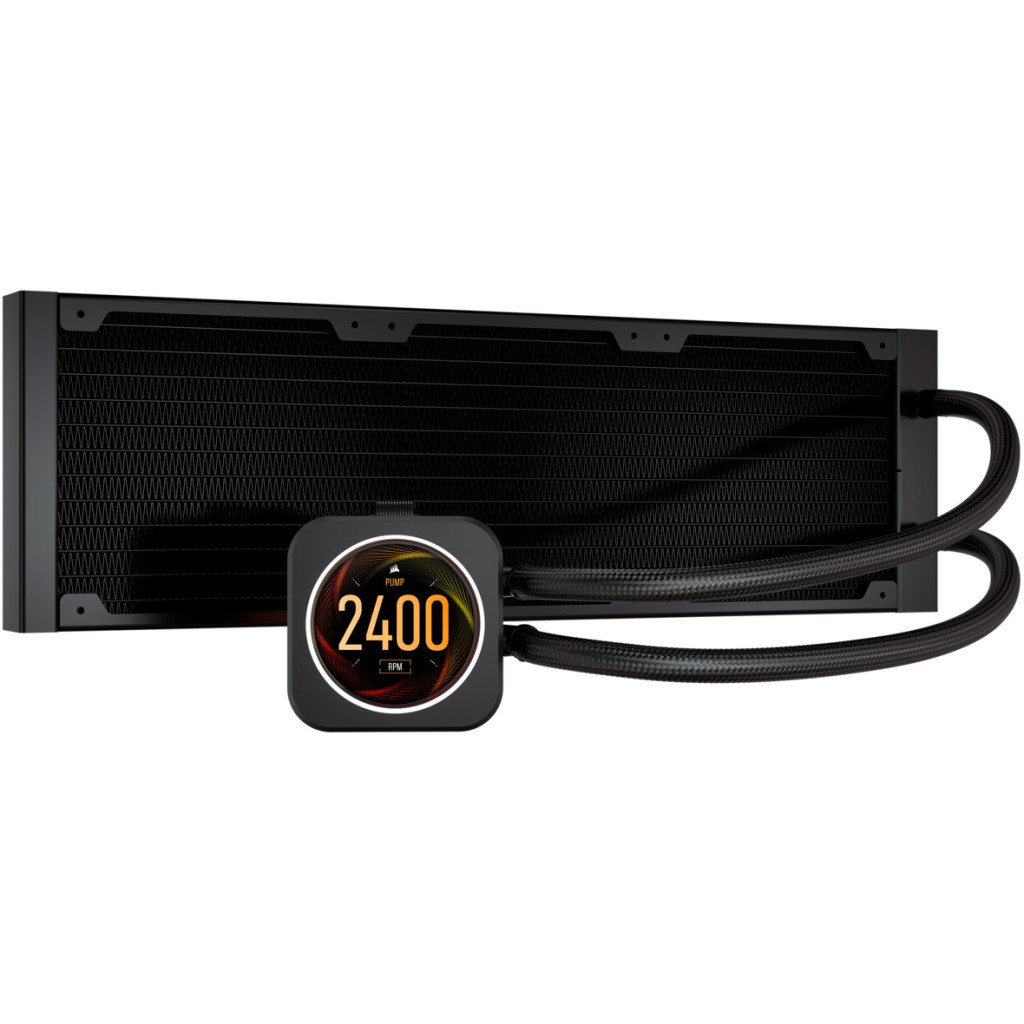Система рідинного охолодження Corsair iCUE H150i Elite LCD Display Liquid CPU (CW-9060062-WW) - зображення 3