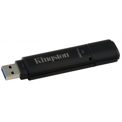 USB флеш накопичувач Kingston 32GB DataTraveler 4000 G2 Metal Black USB 3.0 (DT4000G2/32GB) - зображення 5