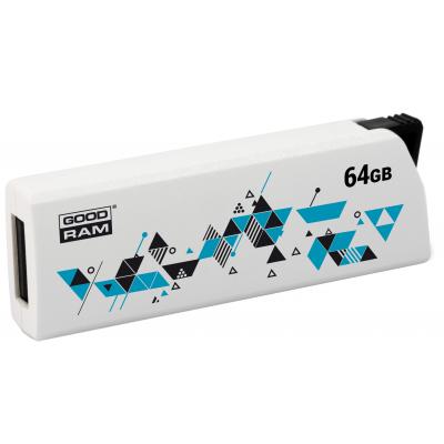 USB флеш накопичувач Goodram 64GB Cl!ck White USB 2.0 (UCL2-0640W0R11) - зображення 3