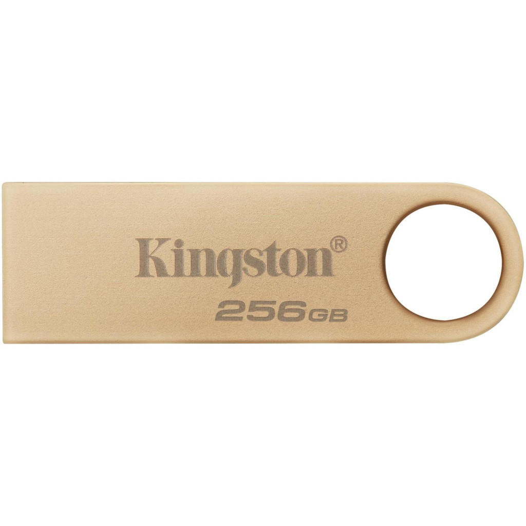 USB флеш накопичувач Kingston 256GB DataTraveler SE9 G3 Gold USB 3.2 (DTSE9G3/256GB) - зображення 1