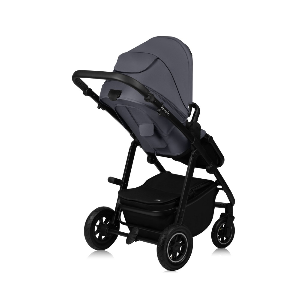 Коляска Lionelo 3 в 1 AMBER PLUS 3IN1 GREY GRAPHITE (LO-AMBER PLUS 3IN1 GREY GRAPHITE) - зображення 7