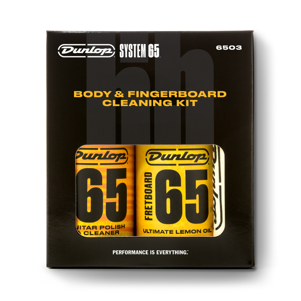 Засіб для догляду за гітарою Jim Dunlop System 65 Body And Fingerboard Cleaning Kit (6503) - зображення 2