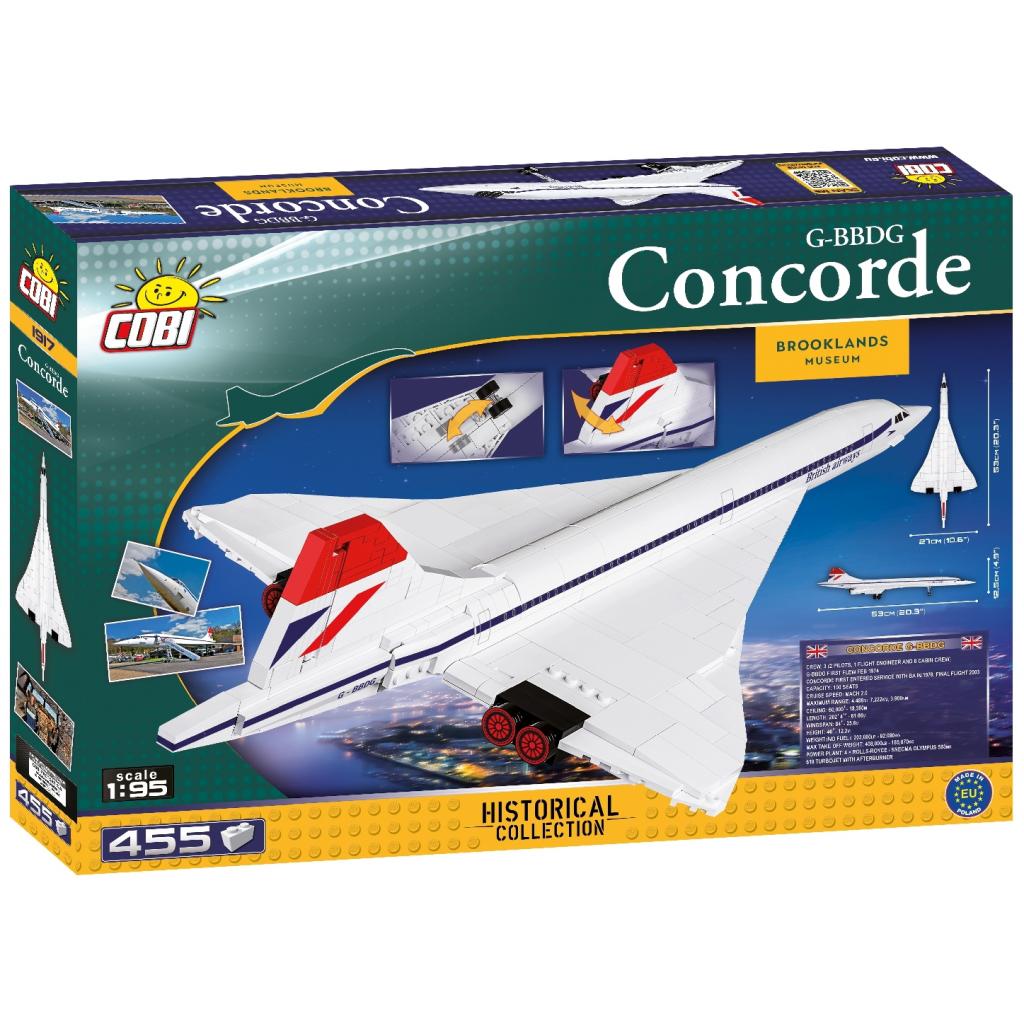 Конструктор Cobi Конкорд 1:95 455 деталей (COBI-1917) - зображення 4