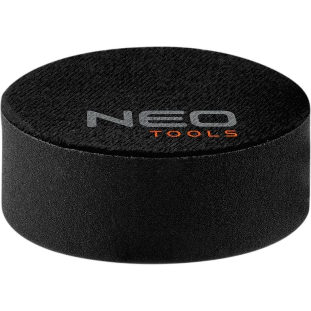 Диск полірувальний Neo Tools полірувальний, губка м’яка, на липучці, 80x25мм (08-976) - зображення 1