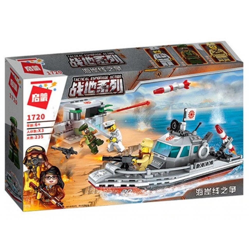 Конструктор Brick Військовий катер (1720) - зображення 1