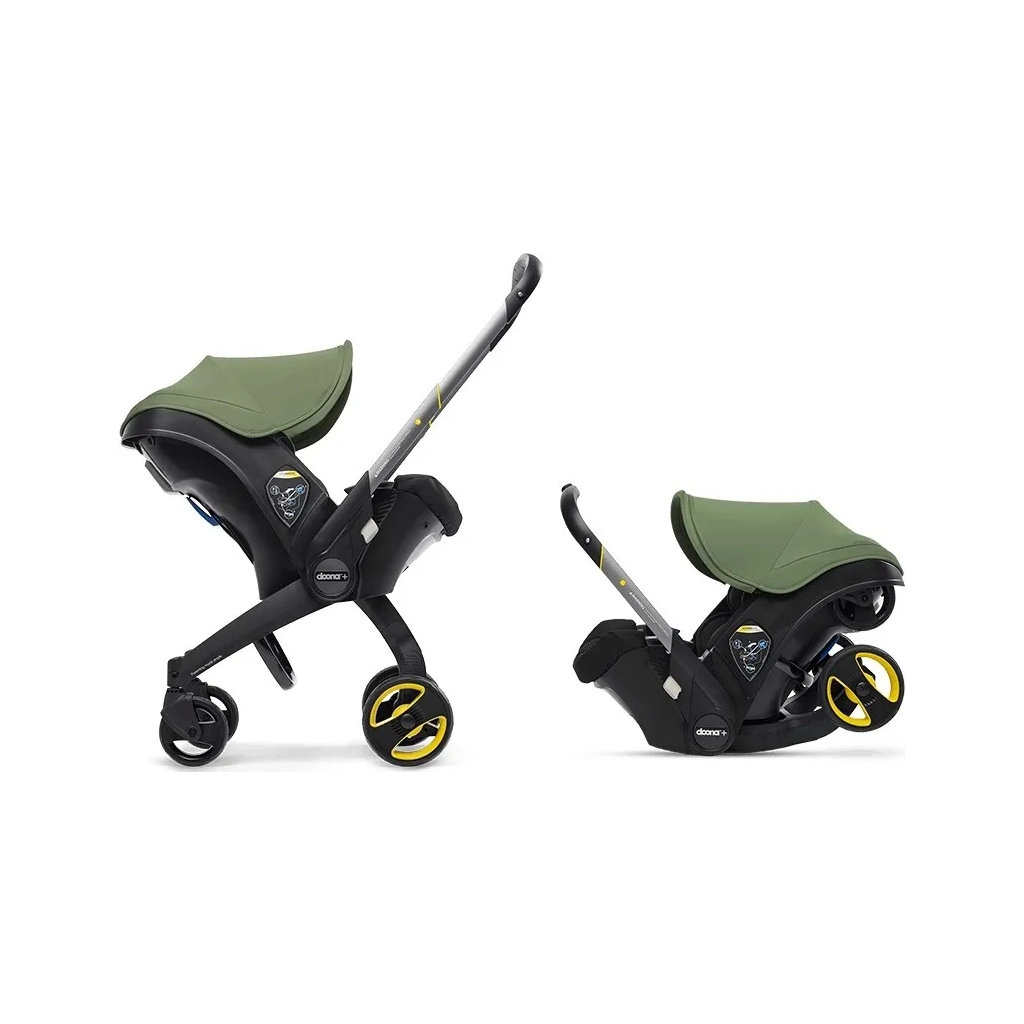Автокрісло Doona I Infant Car Seat гр. 0+ 0-13 кг Desert Green (SP350-20-042-015) - зображення 11