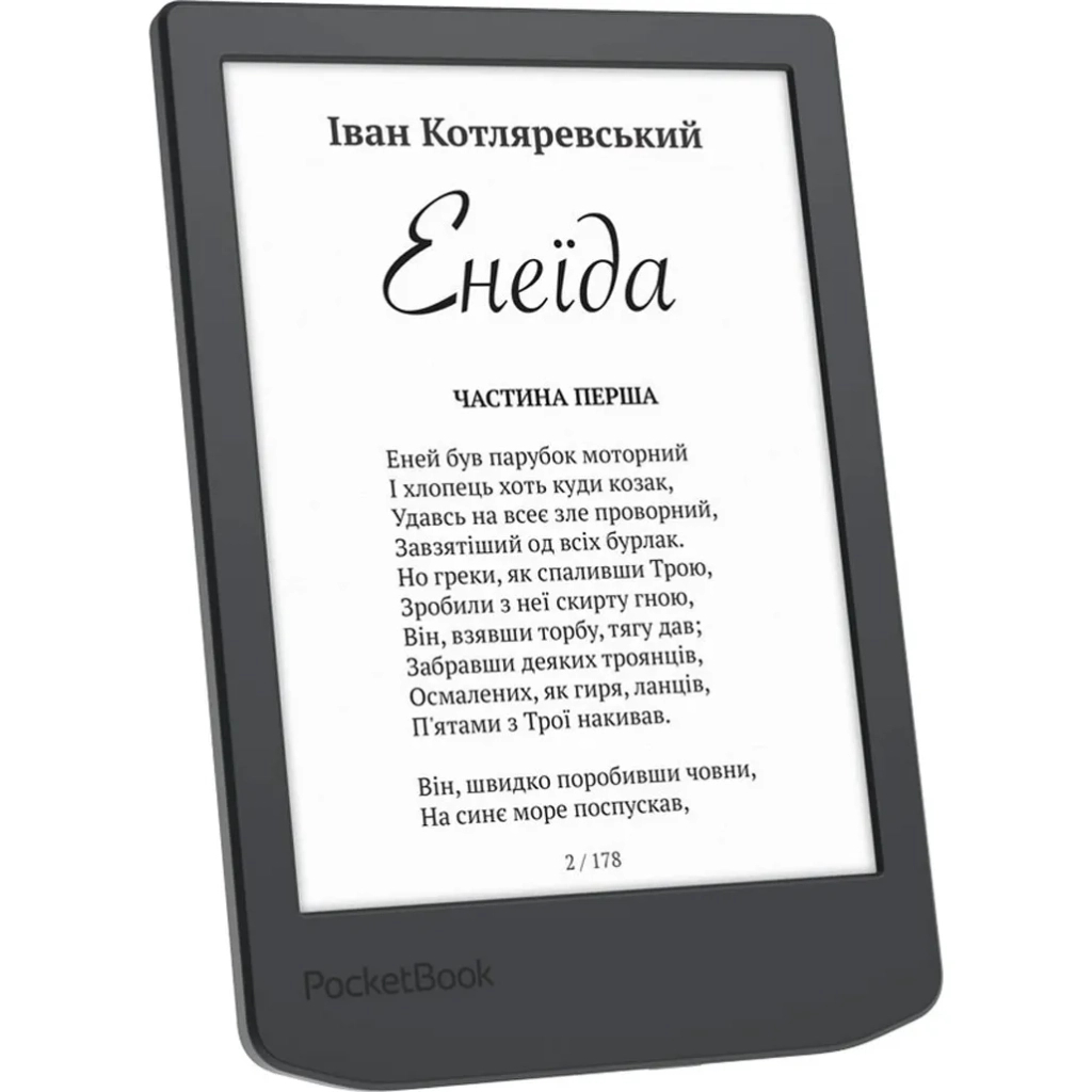 Електронна книга Pocketbook 619 Verse Lite, Midnight Grey (PB619-T-CIS) - зображення 2