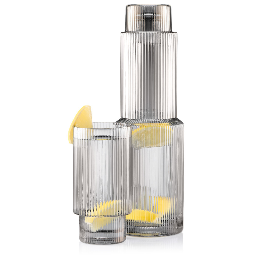 Карафа Ardesto 800мл, боросилікатне скло, сірий (AR2690GP) - зображення 4