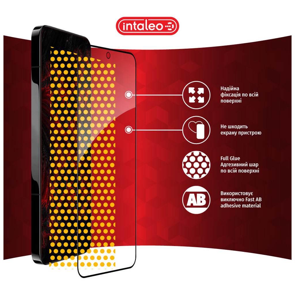 Скло захисне Intaleo Full Glue Xiaomi 13 Black (1283126559327) - зображення 7