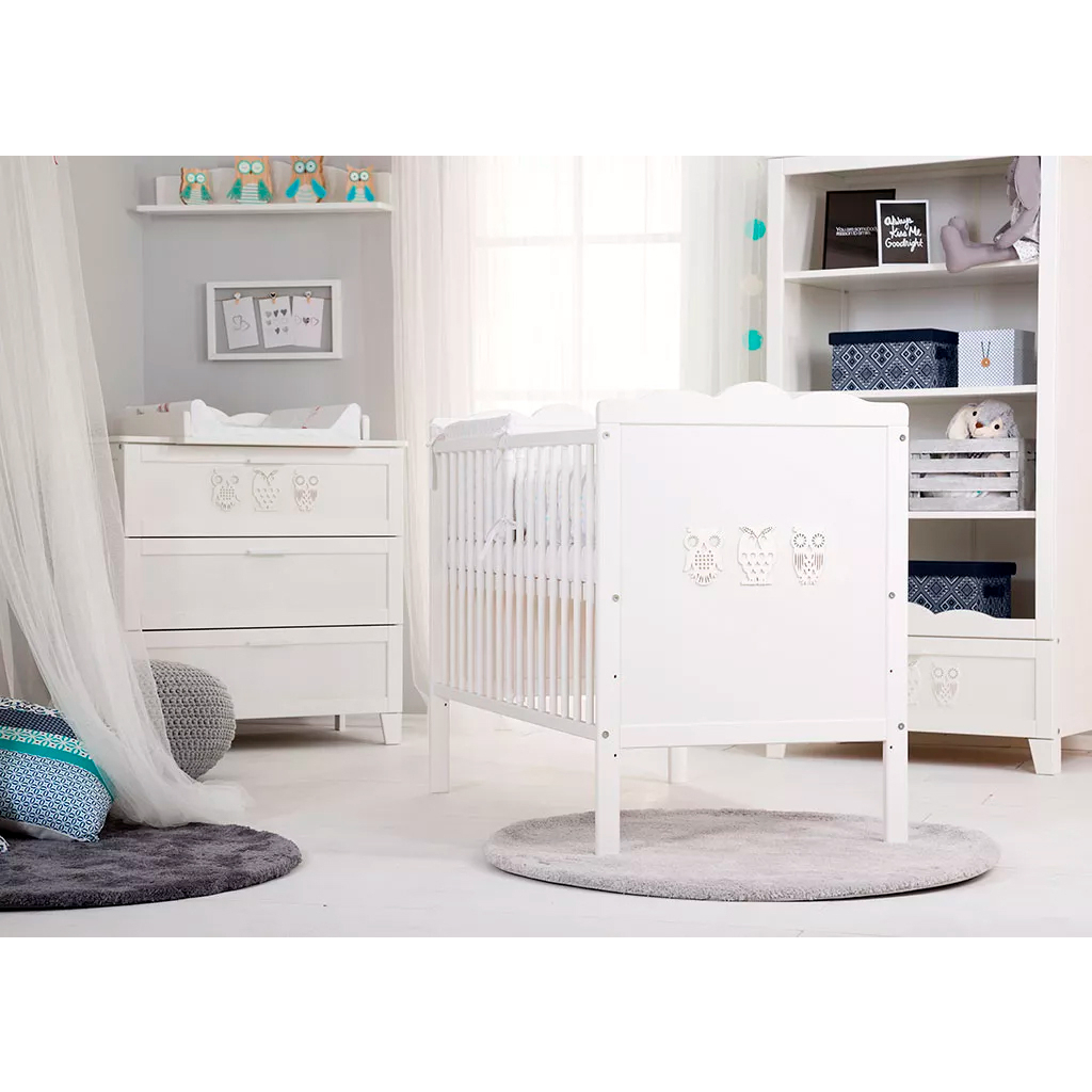 Ліжечко Klups Marsell 120 х 60 см Біле (MARSELL3) - зображення 4