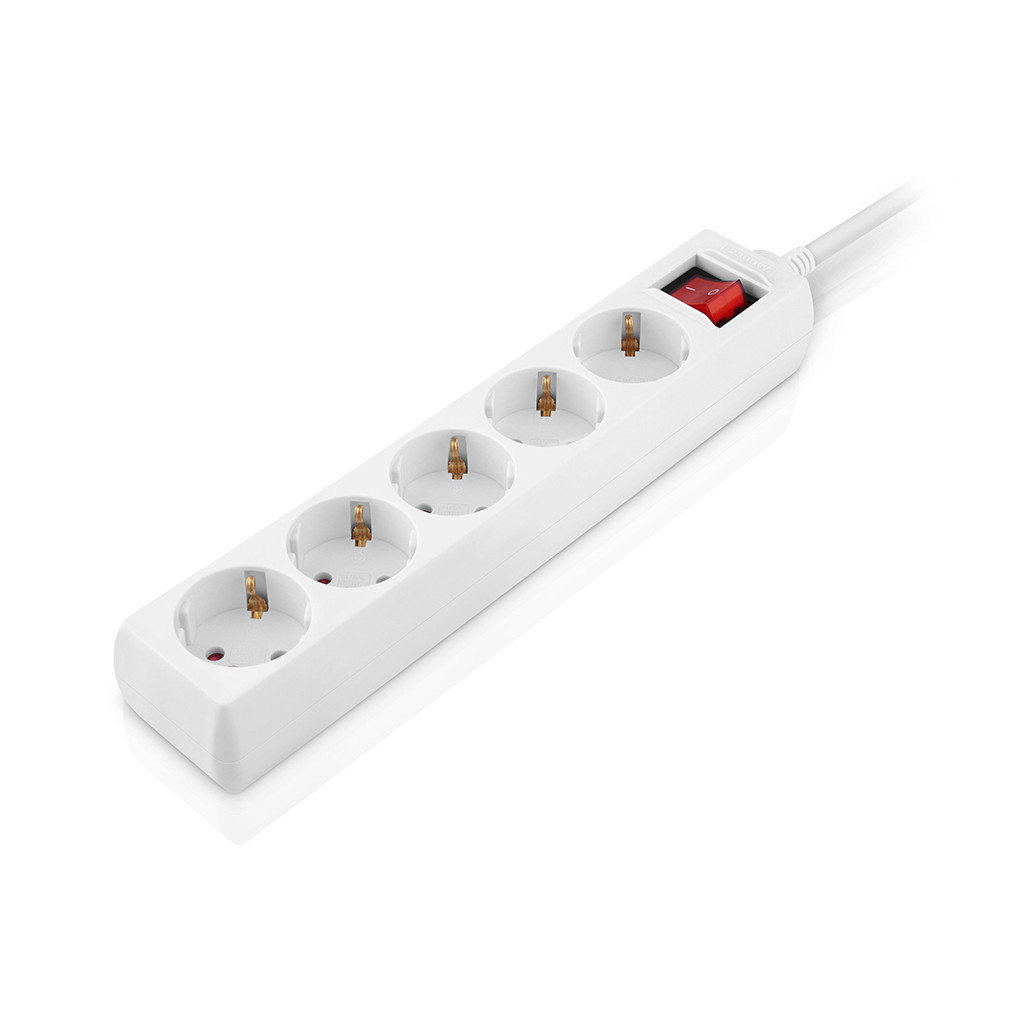 Мережевий фільтр живлення REAL-EL RS-Protect M 1.8m, white (EL122300025) - зображення 7