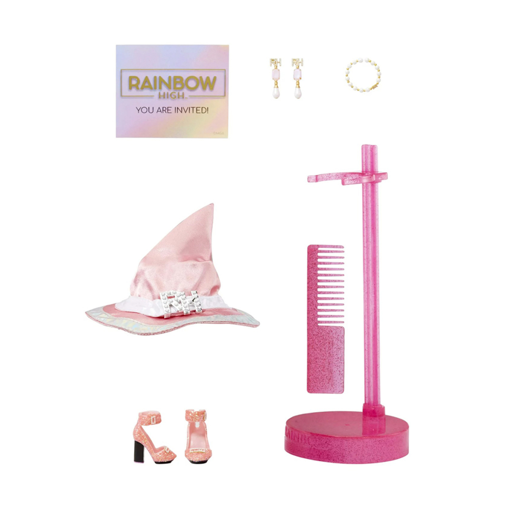 Лялька Rainbow High серії Маскарад- Чарівниця Белла Паркер (424833) - зображення 6