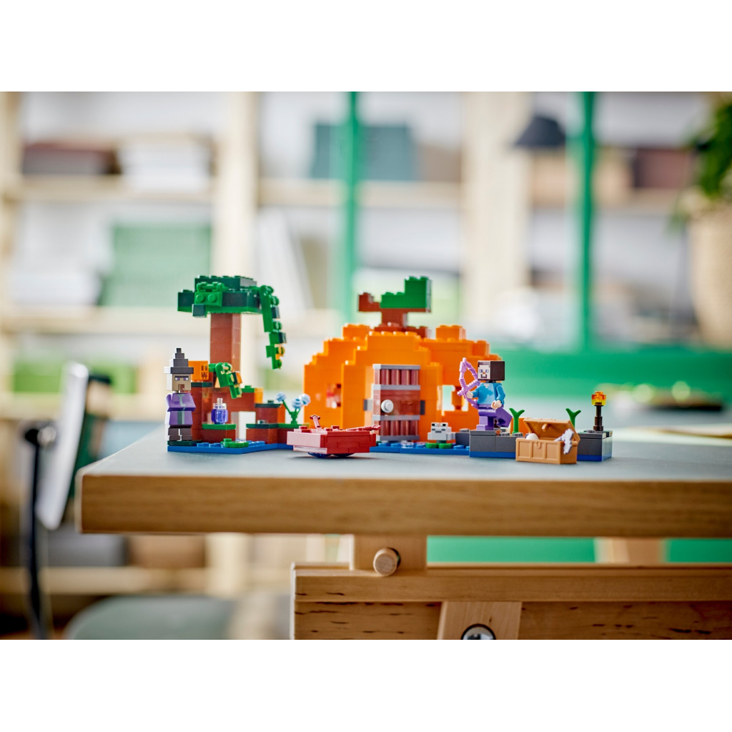 Конструктор LEGO Minecraft Гарбузова ферма 257 деталей (21248) - зображення 2