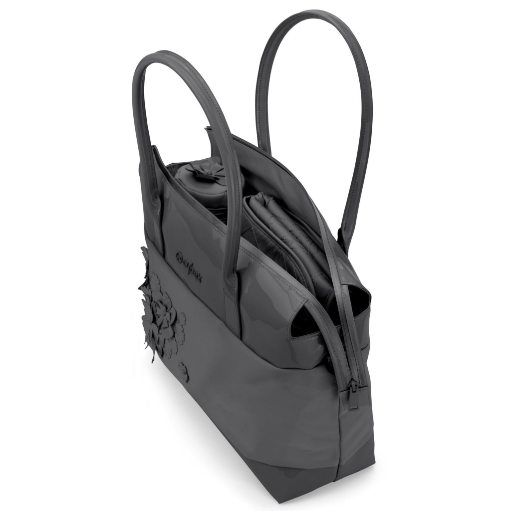 Сумка для мами Cybex Platinum Simply Flowers Grey dark grey (521001953) - зображення 2